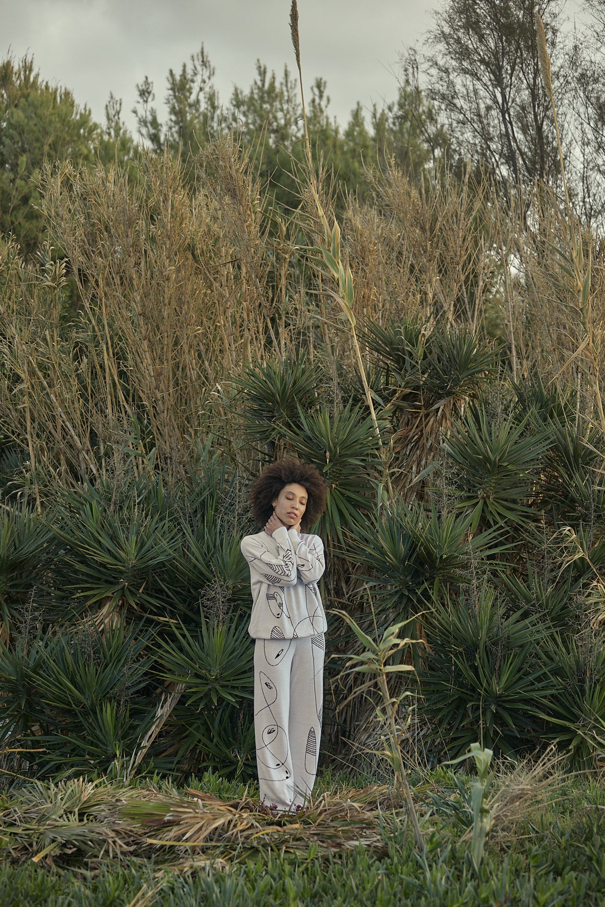 AG Punto Immagine sweater in merino wool White