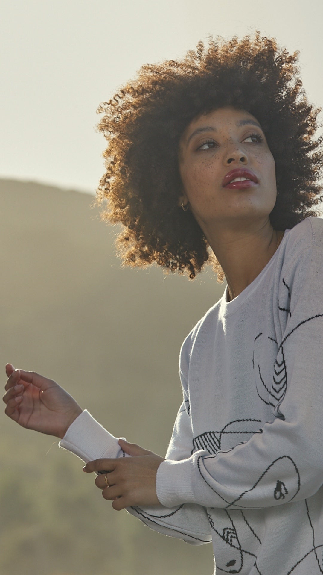 AG Punto Immagine sweater in merino wool White
